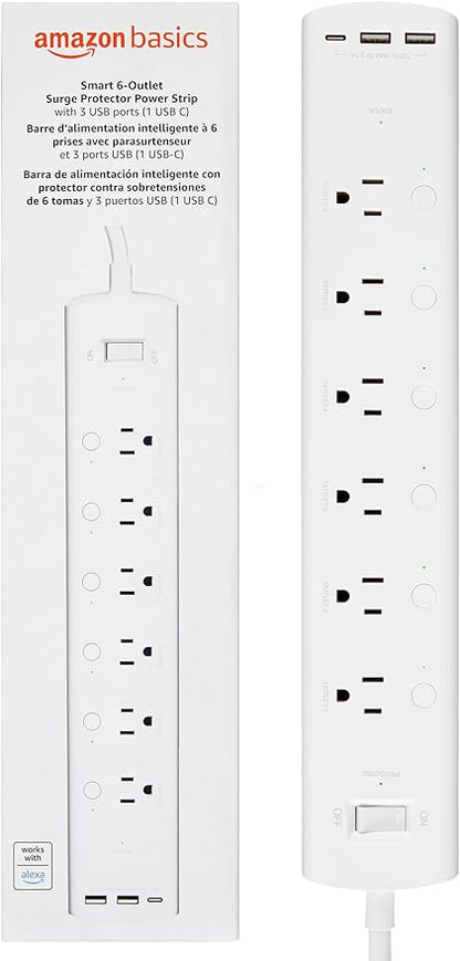 Amazon Basics Smart Plug Power Strip by AmazonBasics
