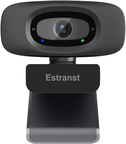 USB Webcam with Privacy Cover & Noise Canceling Microphone, Works with Zoom by Unknown