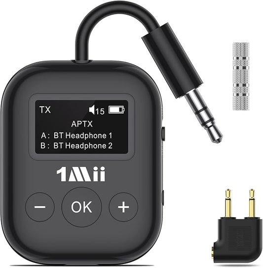 Airplane Bluetooth 5.3 Transmitter by 1Mii