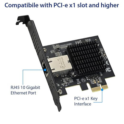 Single Port 10 Gigabit Ethernet PCI-e x1 Network Card - Image 4