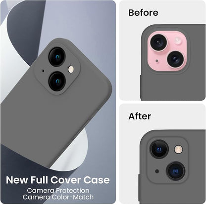 FireNova Designed for iPhone 15 Plus Case, Silicone Case with, Soft - Image 3