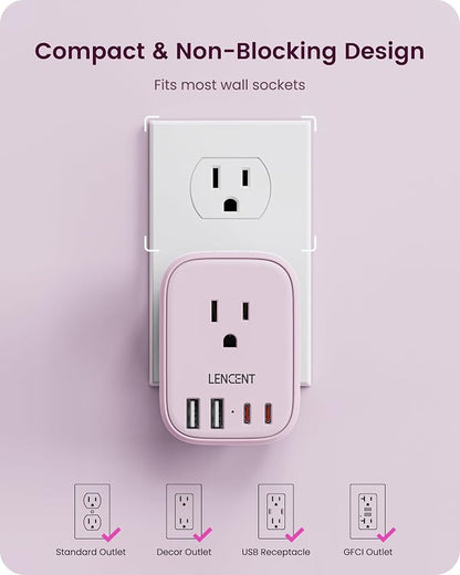 LENCENT Multi Plug Outlet Extender - Image 5