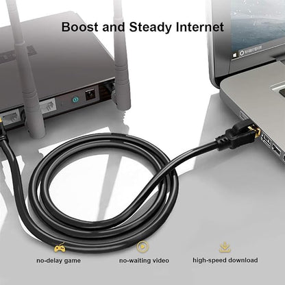 Yauhody CAT 8 Ethernet Cable 20FT, High Speed 40Gbps 2000MHz SFTP Internet - Image 3