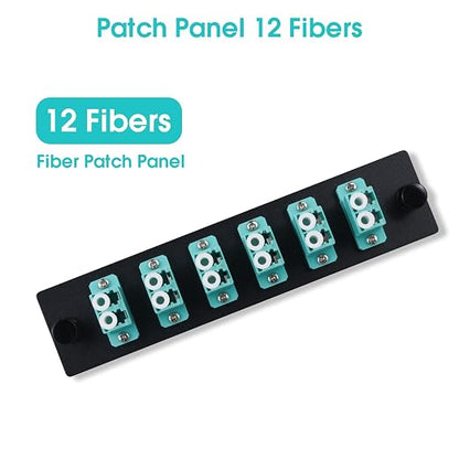6 Duplex LC/OM3 Fiber Patch Panel - Image 3