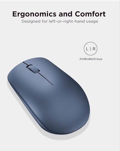 Lenovo 530 Wireless Mouse with Battery, 2.4GHz Nano USB, 1200 DPI Optical Sensor - Image 4