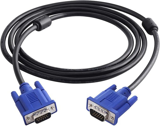 PASOW VGA to VGA Monitor Cable HD15 Male to Male by PASOW