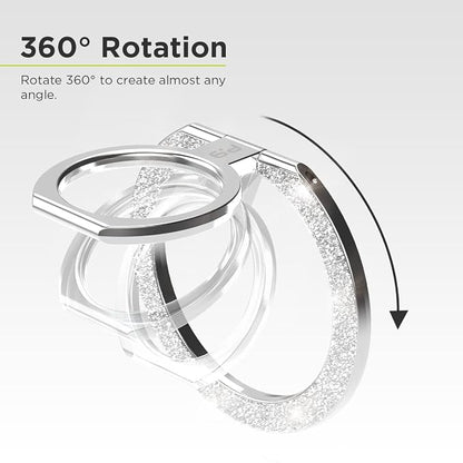 PureGear Magnetic Phone Grip Ring Stand, Magnetic Phone Ring Holder - Image 5