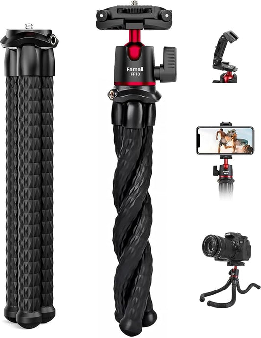 Camera Tripod, Famall Flexible Tripod Stand by Famall