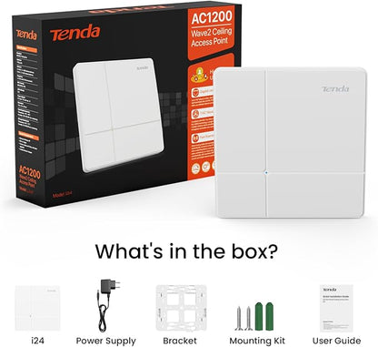 Tenda AC1200 WiFi Access Point | Dual-Band Gigabit Wireless Access Point - Image 7