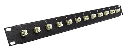 Ultra Spec Cables 12 Port LC Fiber Patch Panel Multimode 19" - Image 5