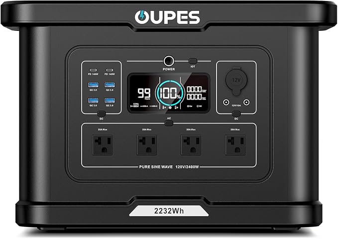 OUPES Exodus 2400 Solar Generator - Image 5