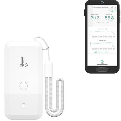 YoLink Smart Wireless Thermometer Hygrometer, Wide Temp Range by YoLink