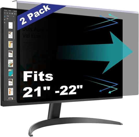 [2 Pack Computer Privacy Screen Shield Compatible by Pozlle