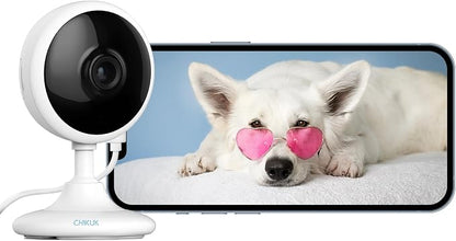 WiFi Security Camera 2K, Indoor Home Cameras by CHIKUK