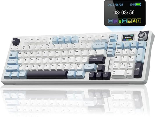 AULA S98 Pro Wireless Mechanical Keyboard, Smart Screen & Knob, Tri-Mode by AULA