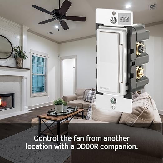 Leviton Decora Smart Fan Speed Controller, Z-Wave Plus - Image 5