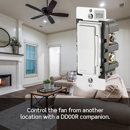 Leviton Decora Smart Fan Speed Controller, Z-Wave Plus - Image 5
