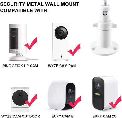 Security Camera Universal Mounting Bracket, Adjustable Indoor/Outdoor Security - Image 3