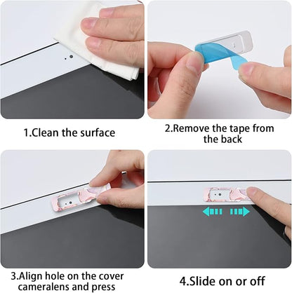 Webcam Cover, 3 Pieces, Laptop Camera Cover, Privacy Shielding Capacity is - Image 3