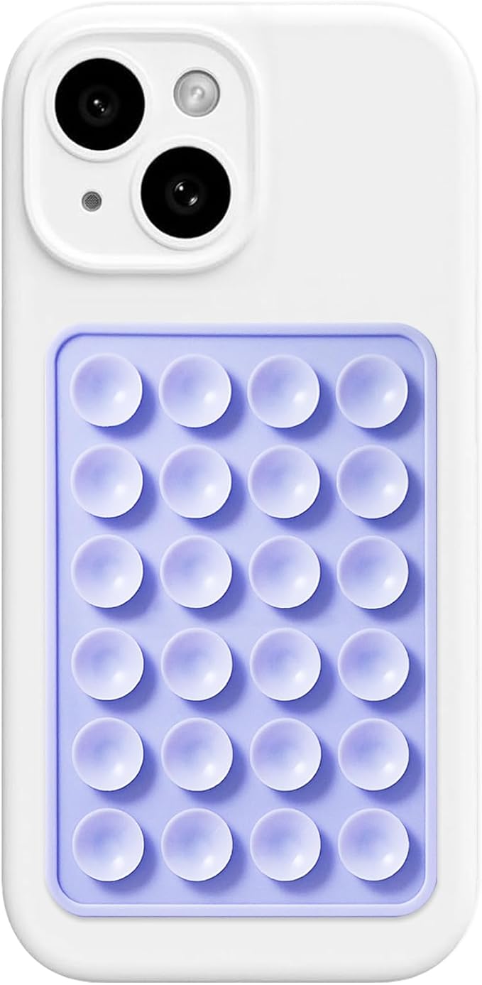 AZXYI Silicone Suction Phone Case Mount, Silicon Adhesive Suction Cup Phone by AZXYI