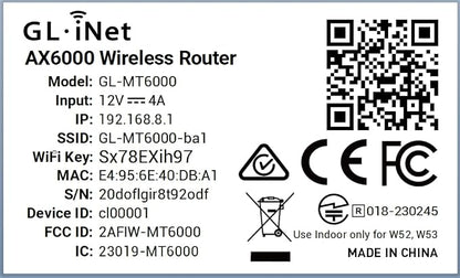 GL.iNet GL-MT6000 WiFi 6 High Speed Gaming Routers - Image 7