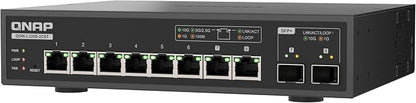 QNAP 8-Port Multi-Gig 10GbE Lite-Managed Network Switch – 6× 10/5/2.5/1G RJ-45 - Image 7