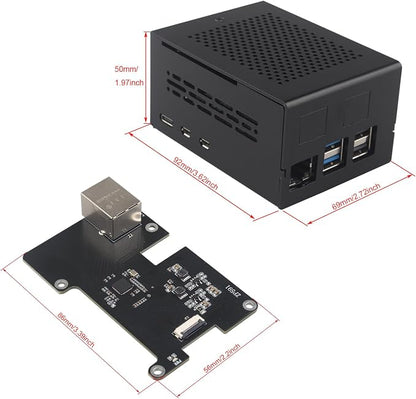 ZDE ZP591 PCIe to 2.5G Ethernet Network Port HAT Expansion Board 2.5GB 2.5GBE - Image 7