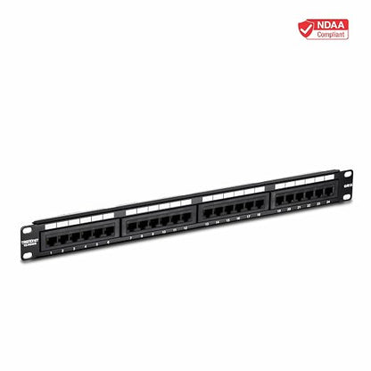 TRENDnet 24-Port Cat6 Unshielded Patch Panel, Wallmount or Rackmount, Compatible - Image 3