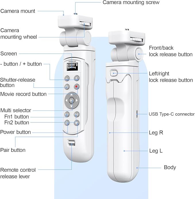 AODELAN for Nikon Camera Tripod - Image 5