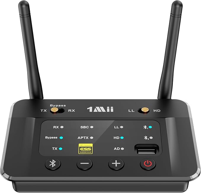 1Mii B03S Bluetooth 5.3 Transmitter Receiver by 1Mii
