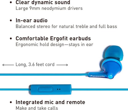Panasonic ErgoFit Wired Earbuds - Image 2