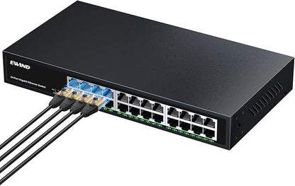 EWIND 2025 Upgraded 24 Port Gigabit Ethernet Switch by EWIND