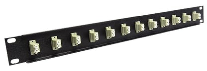 Ultra Spec Cables 12 Port LC Fiber Patch Panel Multimode 19" - Image 6