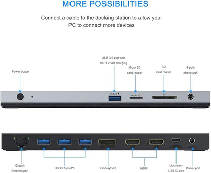 WAVLINK USB C Docking Station - Image 2