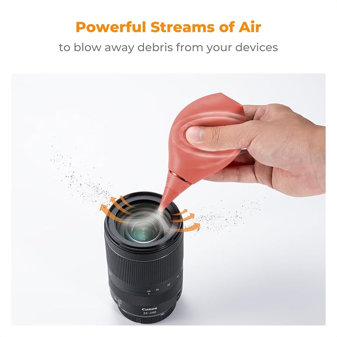 K&F CONCEPT Air Blower, with Long Nozzle/Short Nozzle Switch Design, Single Air - Image 4