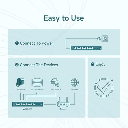 DBIT 10-Port Gigabit Network Switch - Image 5