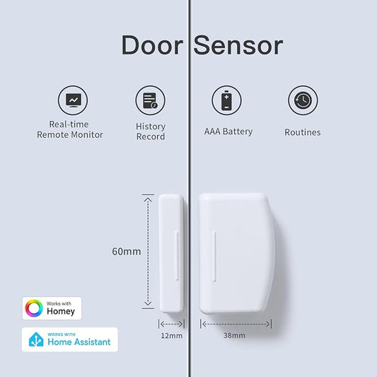THIRDREALITY Zigbee Contact Sensor 4 Pack, Door and Window Monitor, Home - Image 2