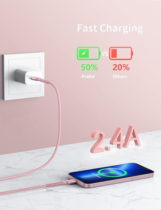 Long iPhone Charger 10FT - Image 2
