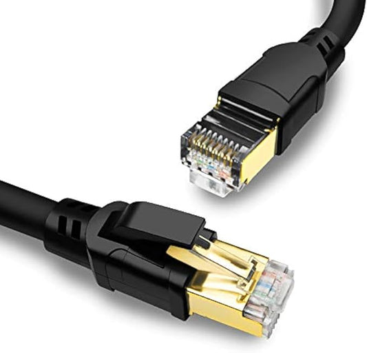 Yauhody CAT8 Ethernet Cable 25FT, High Speed 40Gbps 2000MHz SFTP Internet by Yauhody