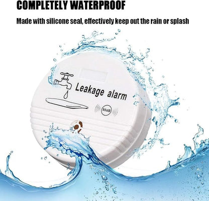 WER Water Leak Alarm Sensor, Battery Operated Leak Alert, 90dB Water Detector - Image 8
