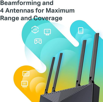TP-Link Wifi 6 AX1500 Smart WiFi Router 802.11ax Router, Dual Band AX Router - Image 5