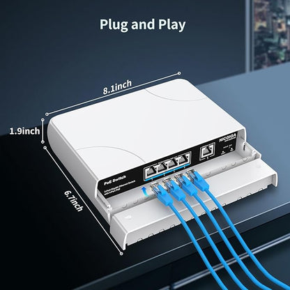 Outdoor Waterproof 4-Port Gigabit PoE Switch - Image 6