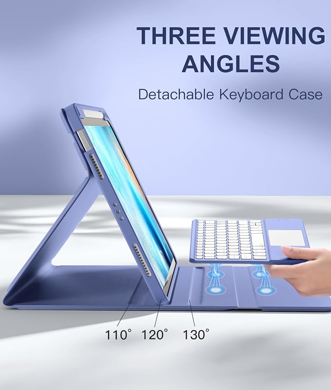 Compatible with iPad Air 11 Inch & Air 5th/ Air 4th Generation Case with - Image 4