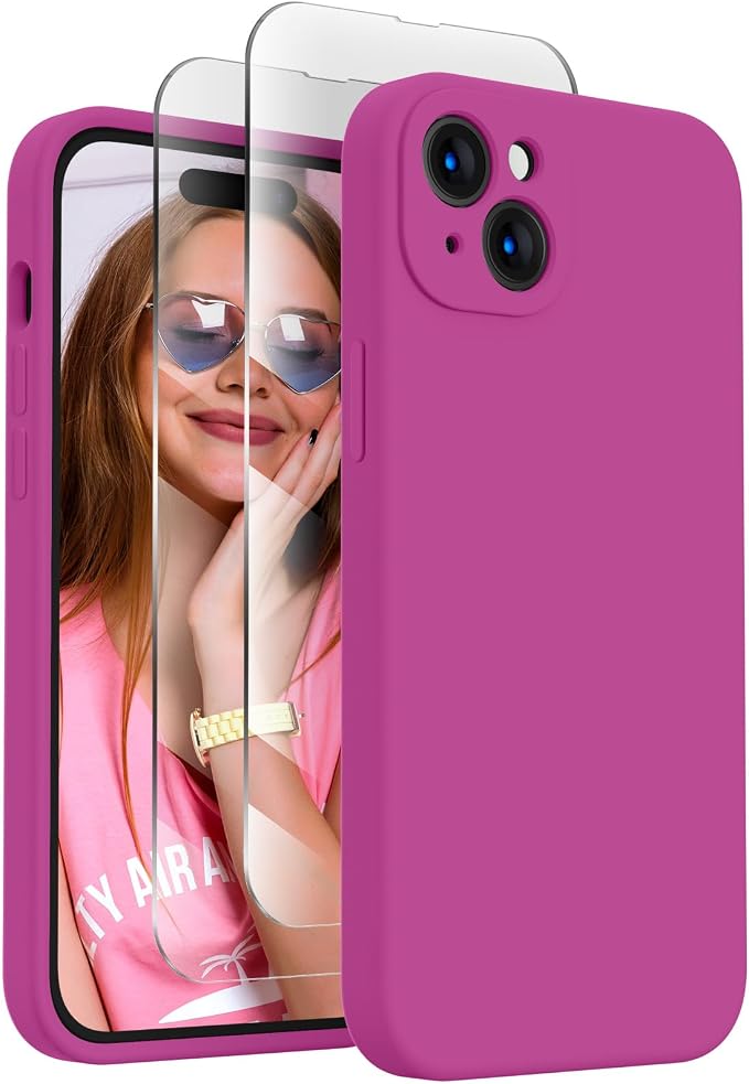 FireNova Designed for iPhone 15 Case, Silicone Upgraded Phone Case with by FireNova