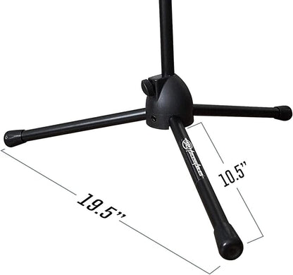 AxcessAbles Low-Profile Microphone Tripod Stand - Image 6
