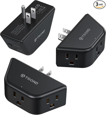 TROND Multi Plug Outlet 3 Pack by TRONDOfficial