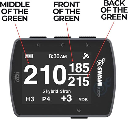 Swami KISS 2.0 Handheld Golf GPS Ragnefinder - Image 5