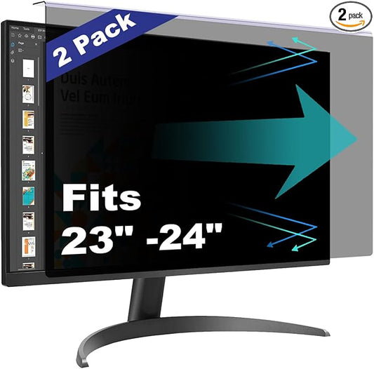 [2 Pack Computer Privacy Screen Shield Compatible by Pozlle