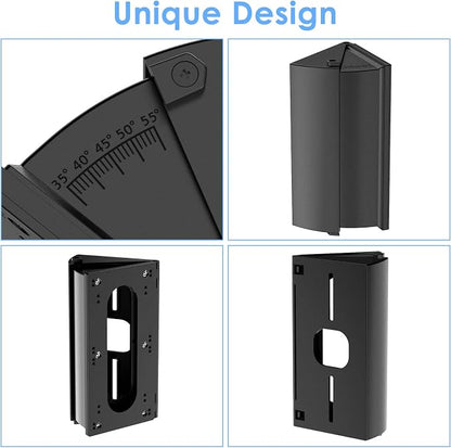 RIOVO Adjustable 30 to 55 Degree Doorbell Angle Mount Compatible - Image 3