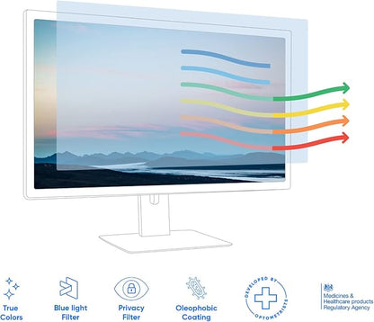 Ocushield 23.6” Premium Anti Blue Light Screen Protector - Image 2